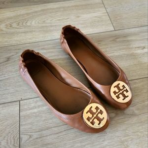 Tory Burch Mini Travel Logo Ballet Flats